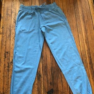 GAP chambray joggers